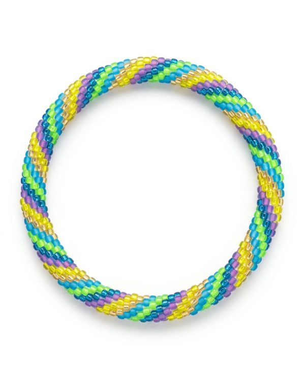 Green Spiral Bracelet
