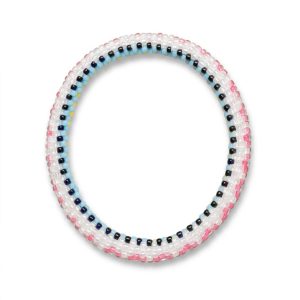 White Multicolor Edge Bracelet