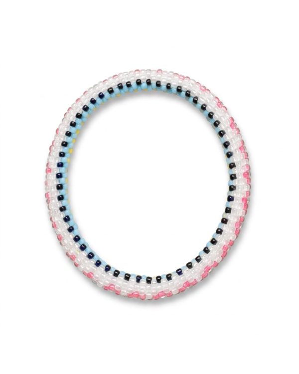 White Multicolor Edge Bracelet